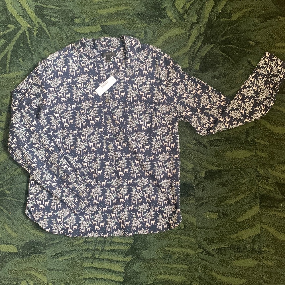 2 Winter JCrew dress shirts. Never worn still has tags.